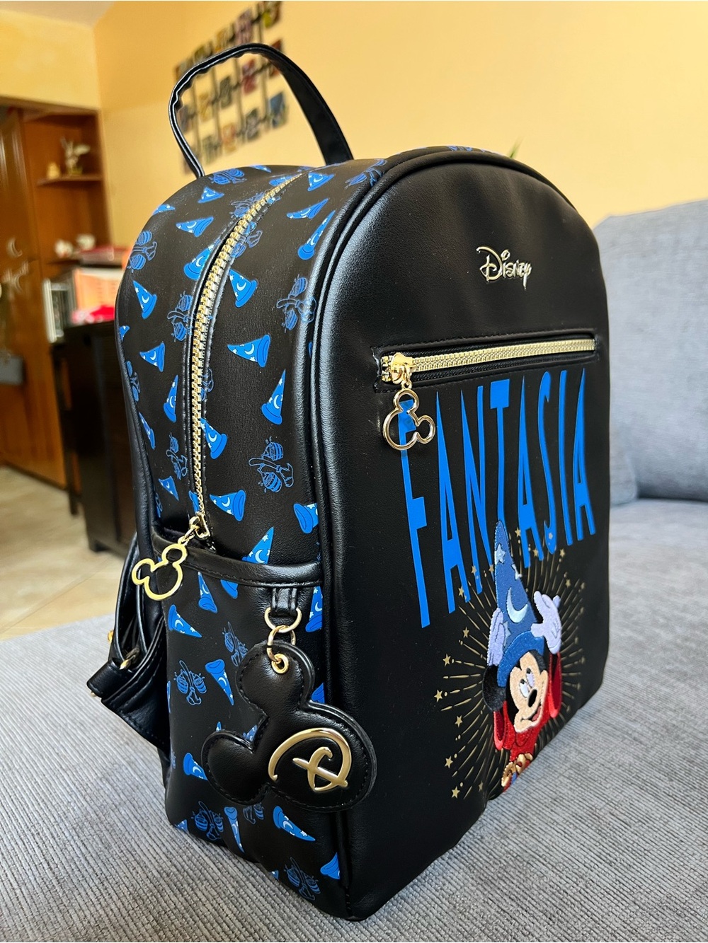 Disney Fantasia Sorcerer Mickey Mouse Backpack